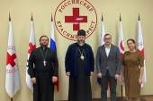 Голова Синодального місіонерського відділу зустрівся з керівництвом Російського Червоного Хреста