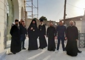 Ο προϊστάμενος και ενορίτες του Μετοχίου της Ρωσικής Ορθοδόξου Εκκλησίας στη Δαμασκό επισκέφθηκαν ναούς στις συριακές πόλεις Μπλιουντάν και Ζαμπαντάνι