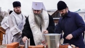 Глава Нижегородской митрополии совершил чин закладки здания трапезной для паломников на территории Серафимо-Дивеевского монастыря