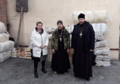 Отрадненская епархия передала помощь в школу-интернат в Луганской епархии. Информационная сводка о помощи беженцам (от 4 ноября 2022 года)