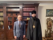 Председатель ОВЦС встретился с послом Российской Федерации в Сербии