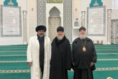 Відбулася зустріч глави Казахстанського митрополичого округу з головним імамом Духовного управління мусульман Казахстану по Павлодарській області