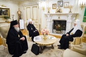 Відбулася робоча зустріч Святішого Патріарха Кирила з митрополитом Мінським і Заславським Веніамином