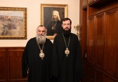 Состоялась встреча председателя Отдела внешних церковных связей с митрополитом Ахалкалакским Николаем