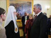 Встреча Святейшего Патриарха Кирилла с Президентом Кубы
