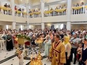 Архиепископ Пятигорский Феофилакт возглавил торжества престольного праздника храма апостола Филиппа в Шардже
