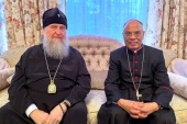 Відбулася зустріч митрополита Олександра Астанайського з послом Ватикану в Казахстані