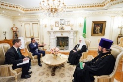 Відбулася зустріч Святішого Патріарха Кирила з послом Лівану