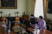 В Издательском Совете прошло очередное заседание рабочей группы по кодификации акафистов