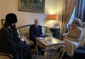 DECR chairman meets with Head of the Bulgarian Royal House of Saxe-Coburg and Gotha Simeon II