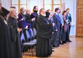 В Александро-Невской лавре прошло пленарное заседание ХХХI региональных Рождественских чтений Санкт-Петербургской епархии