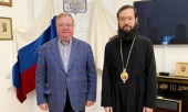 Состоялась встреча митрополита Волоколамского Антония с председателем Императорского православного палестинского общества