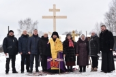 В городе Лузе Кировской области заложен первый храм