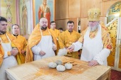 Глава Курской митрополии освятил храм святителя Николая Чудотворца в селе Никольское Курской области