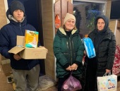 Северодонецкая епархия раздала продукты жителям Лисичанска, Сватова и Счастья. Информационная сводка о помощи беженцам (от 21 декабря 2022 года)