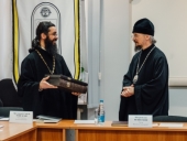 Патриарший экзарх всея Беларуси возглавил заключительное в 2022 году заседание Совета Института теологии БГУ