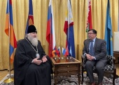 Митрополит Манильский и Ханойский Павел встретился с послом Филиппин в России
