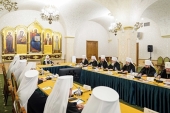 Ο Αγιώτατος Πατριάρχης Κύριλλος προέστη της κοινής συνεδρίας της Ιεράς Συνόδου και του Ανώτατου Εκκλησιαστικού Συμβουλίου