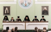 Вчена рада Санкт-Петербурзької духовної академії надала звання почесного члена духовної школи чотирьом кандидатам
