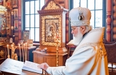 Святіший Патріарх Кирил звершив Літургію в Олександро-Невському скиті поблизу Передєлкіна