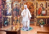 Святіший Патріарх Кирил звершив Літургію в Олександро-Невському скиті поблизу Передєлкіна
