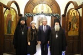 В Русской духовной миссии в Иерусалиме состоялся прием в честь праздника Рождества Христова