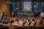 В концертном зале Казахской государственной филармонии имени Жамбыла в Алма-Ате состоялся традиционный Рождественский концерт