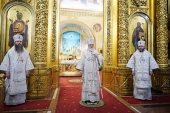 Проповідь Святішого Патріарха Кирила у день свята Хрещення Господнього після Літургії в Богоявленському кафедральному соборі у Москві