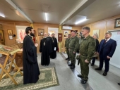 Митрополит Волоколамський Антоній відвідав російську базу «Хмеймім» у Сирії