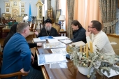 Глава Казахстанского митрополичьего округа провел рабочее совещание по вопросам строительства паломнического центра Иверско-Серафимовского монастыря Алма-Аты