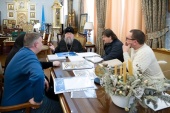 Митрополит Астанайский Александр возглавил рабочее совещание по вопросам строительства паломнического центра Иверско-Серафимовского монастыря Алма-Аты
