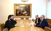 Metropolitan Anthony of Volokolamsk meets with the Chairman of the Russian Association for Religious Freedom