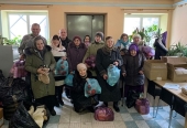 В Луганской и Северодонецкой епархиях жителям Донбасса раздали гуманитарную помощь. Информационная сводка о помощи беженцам (за 28-30 января 2023 года)