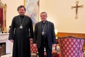Патриарший экзарх Западной Европы встретился с католическим архиепископом Монако