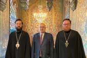 Митрополит Волоколамский Антоний встретился с послом Франции в России