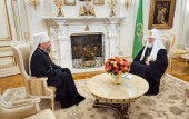 Patriarch Kirill meets with Metropolitan Sergy of Singapore and Southeast Asia