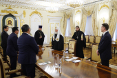 Встреча Святейшего Патриарха Кирилла с послом Филиппин в России