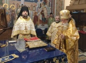 Настоятель Патриаршего подворья в Софии принял участие в Литургии в кафедральном соборе в болгарском городе Ловеч