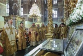 У Донському ставропігійному монастирі вшанували пам'ять святителя Тихона, Патріарха Московського і всієї Росії