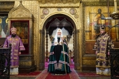 Патриаршая проповедь в день памяти святителя Ермогена после Литургии в Успенском соборе Московского Кремля