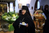 Патріарше привітання настоятельці Стефано-Махрищського ставропігійного монастиря ігуменії Єлисаветі (Жегаловій) з днем народження