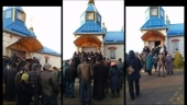 Захвачен храм Житомирской епархии Украинской Православной Церкви в селе Глубочица