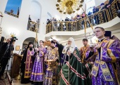 Святейший Патриарх Кирилл совершил освящение храма на территории СИЗО № 1 «Матросская тишина» в Москве