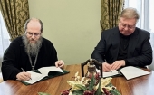Подписано соглашение между Сретенской духовной академией и Императорским православным палестинским обществом