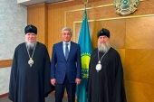 Cостоялась встреча главы Казахстанского митрополичьего округа с акимом Карагандинской области