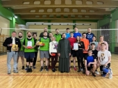 В городе Кудрово состоялся турнир по волейболу, приуроченный к 10-летию возрождения Выборгской епархии