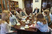 В.Р. Легойда провел встречу с журналистским коллективом православной газеты «Добрый пастырь»