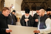 Святейший Патриарх Кирилл посетил Высоко-Петровский монастырь г. Москвы