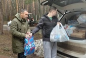Волонтери Коломенської єпархії доставили до ПВР мікрохвильові печі, тонометри та предмети гігієни. Інформаційне зведення про допомогу біженцям (від 30 березня 2023 року)