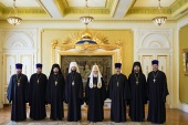 Святейший Патриарх Кирилл встретился со священниками, совершающими пастырское служение в дальнем зарубежье